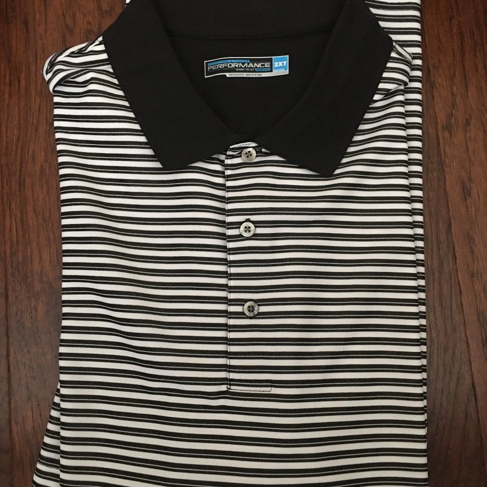 Round Tree and York Performance Golf Shirt